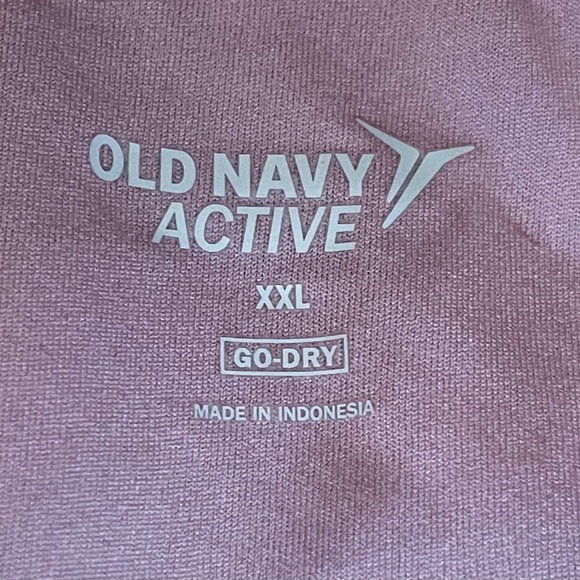 Old navy Go Dry active tie dye shorts with inner underwear attached XXL NWT - Picture 3 of 5